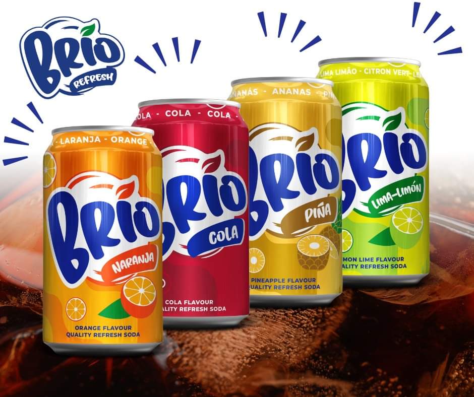 Refresco enlatado Brío 24 unidades 